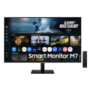 Samsung 32-inch LS32FM700 Smart Monitor M7 M70F 4K Vision AI – Black